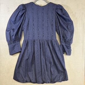 Women’s Something Navy Balloon Hem Dress Sz S